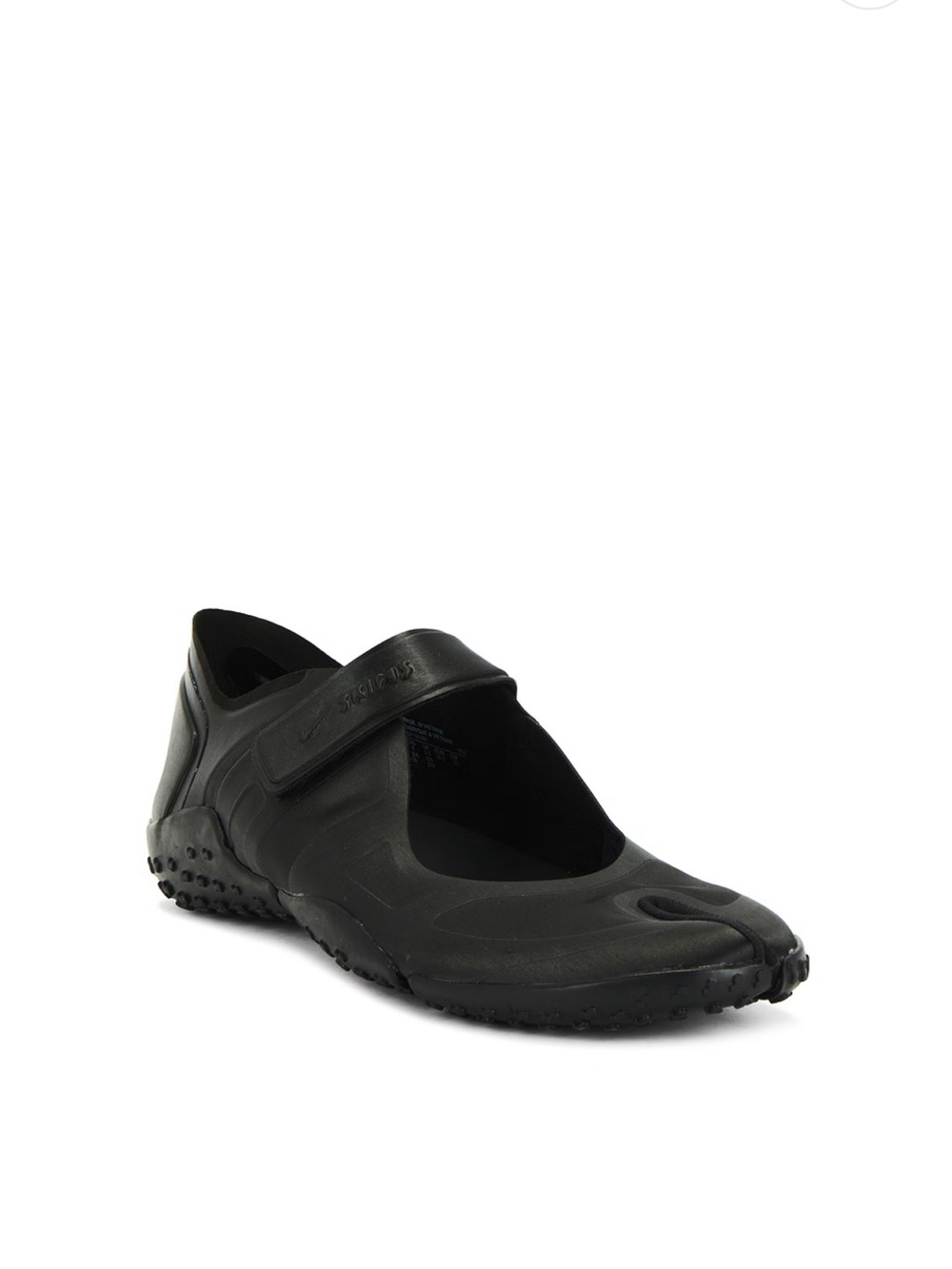 SKIMS Black Slip-On Mary Jane Style Water Sneaker